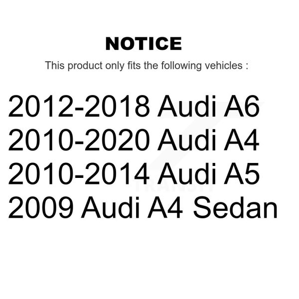 [Rear] Wheel Bearing Hub Assembly 70-512557 For Audi A4 Quattro A5 A6 allroad - Image 2
