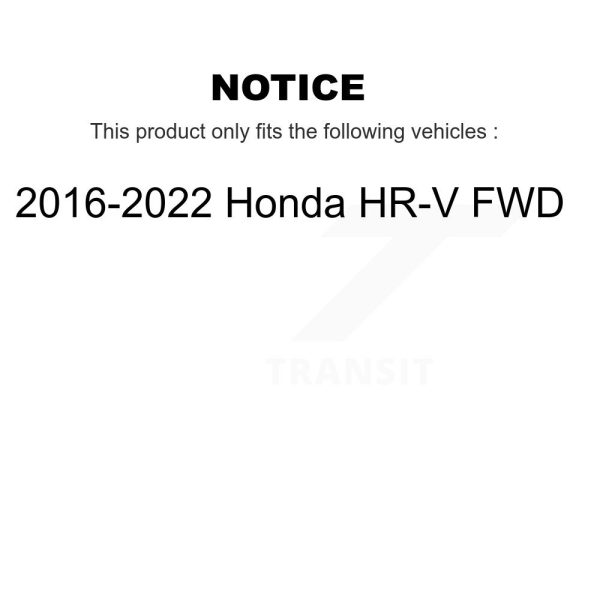 [Rear] Wheel Bearing Hub Assembly 70-512630 For 2016-2022 Honda HR-V FWD - Image 2