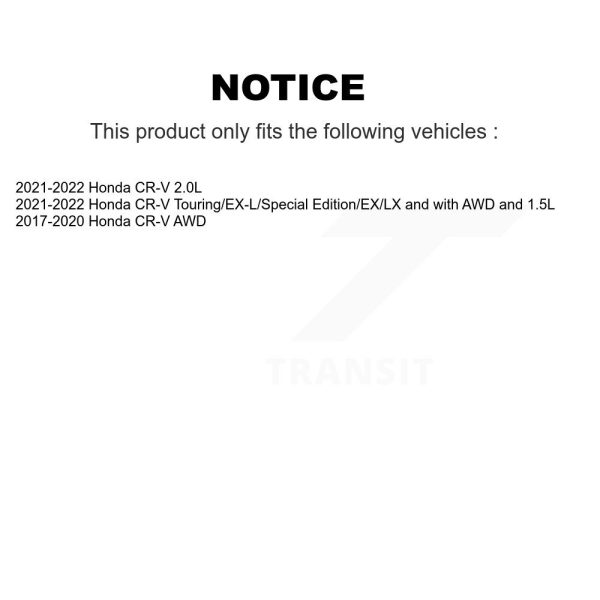 [Rear] Wheel Bearing Hub Assembly 70-512632 For Honda CR-V - Image 2