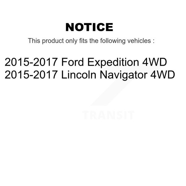 [Front] Wheel Bearing Hub Assembly 70-515158 For Ford Expedition Lincoln 4WD - Image 2