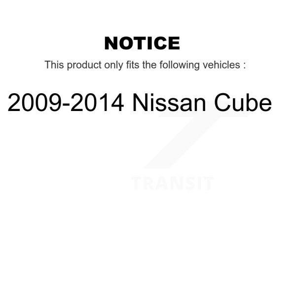 [Rear] Wheel Bearing Hub Assembly 70-KH7000 For 2009-2014 Nissan Cube - Image 2