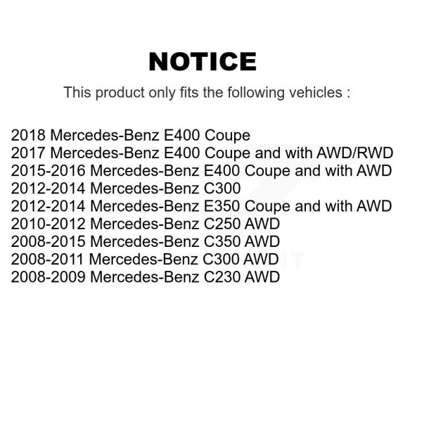[Front Right Outer] Steering Tie Rod End 72-ES800790 For Mercedes-Benz C300 C350 - Image 2