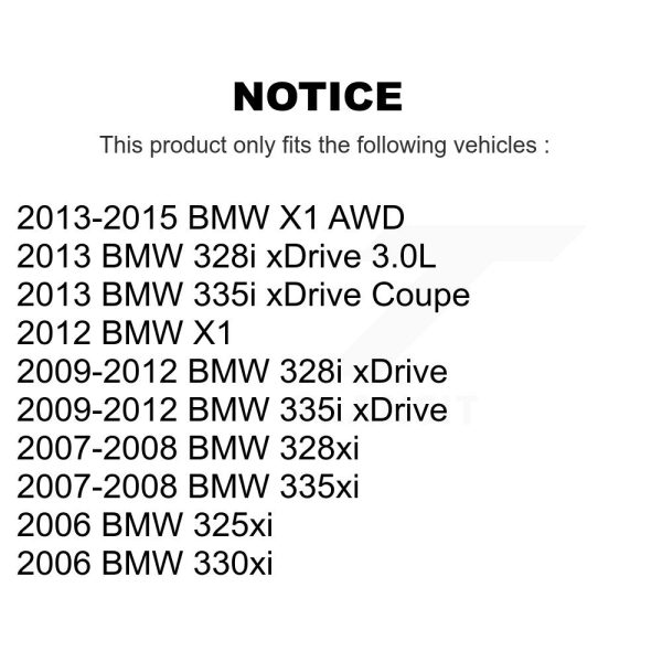[Front Left Outer] Steering Tie Rod End 72-ES800799 For BMW 328i xDrive X1 335i - Image 2