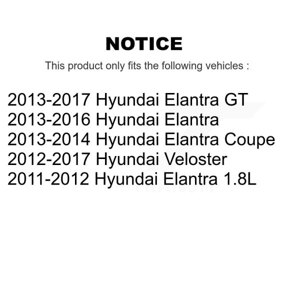 [Front Inner] Steering Tie Rod End 72-EV800886 For Hyundai Elantra GT Veloster - Image 2