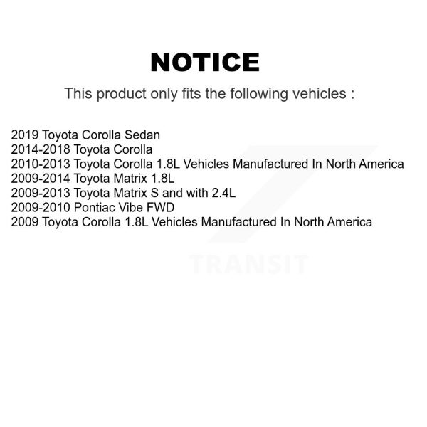 [Inner] Steering Tie Rod End 72-EV801193 For Toyota Corolla Matrix Pontiac Vibe - Image 2