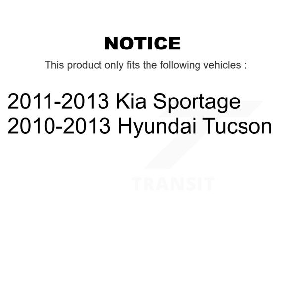 [Front] Suspension Stabilizer Bar Link Kit 72-K750524 For Hyundai Tucson Kia - Image 2