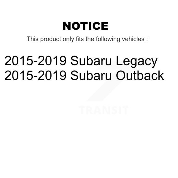 [Front Left] Suspension Stabilizer Bar Link Kit 72-K750907 For Subaru Outback - Image 2
