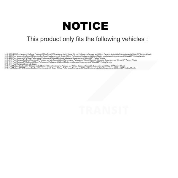 [Rear] Shock Absorber 78-5512 For Ford Mustang - Image 2