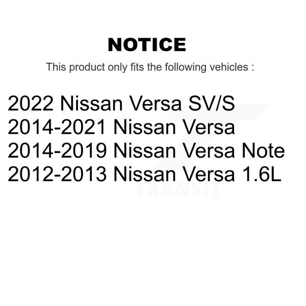 [Front Right] Suspension Strut 78-71059 For Nissan Versa Note - Image 2