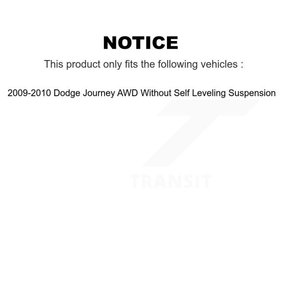[Rear] Suspension Strut 78-72895 For 2009-2010 Dodge Journey AWD - Image 2
