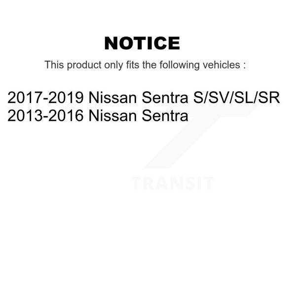 [Front Left] Suspension Strut 78-72948 For Nissan Sentra - Image 2