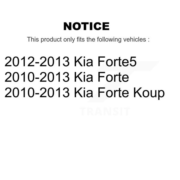 [Front Right] Suspension Strut Coil Spring Assembly 78A-11126 For Kia Forte Koup - Image 2