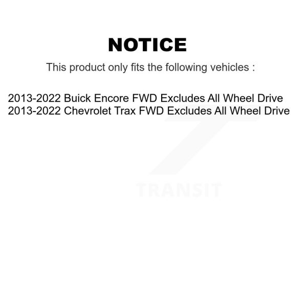 [Front Right] Suspension Strut Coil Spring Assembly 78A-11716 For Buick Encore - Image 2