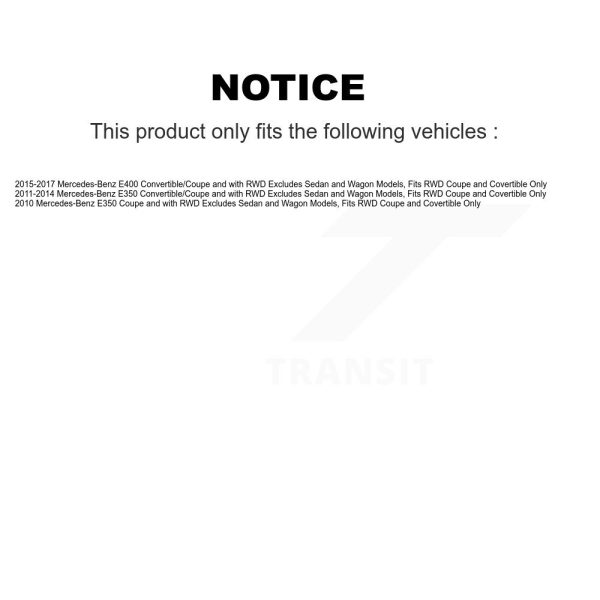 [Front] Suspension Strut Coil Spring Assembly 78A-11750 For Mercedes-Benz E350 - Image 2