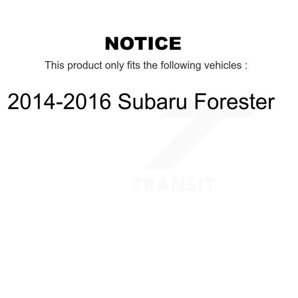 [Front Right] Suspension Strut Coil Spring Assembly 78A-11918 For - Image 2