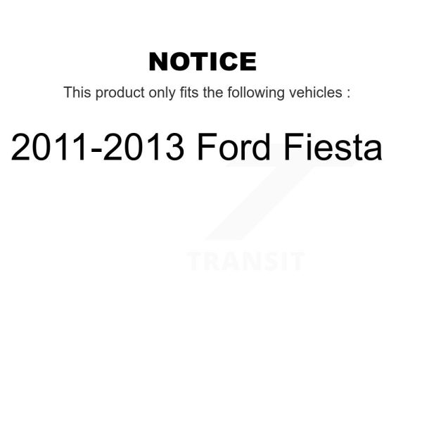 [Front Right] Suspension Strut Coil Spring Assembly 78A-11938 For Ford Fiesta - Image 2