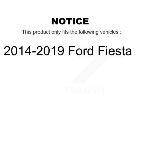 [Front Right] Suspension Strut Coil Spring Assembly 78A-11948 For Ford Fiesta - Image 2