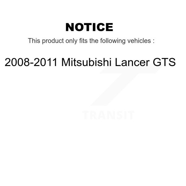 [Front Right] Suspension Strut Coil Spring Assembly 78A-13044 For - Image 2