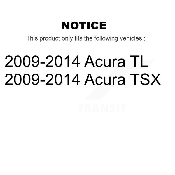 [Rear Right] Suspension Strut Coil Spring Assembly 78A-15012 For Acura TL TSX - Image 2