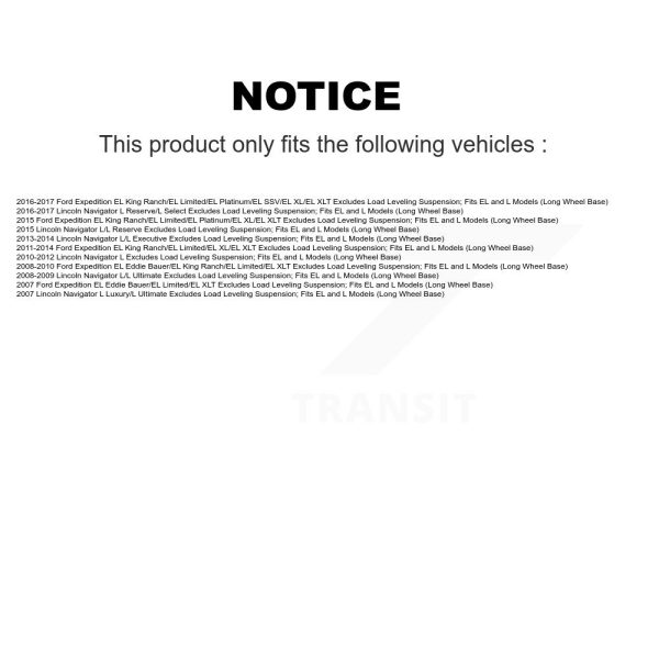 [Rear] Suspension Strut Coil Spring Assembly 78A-16030 For Ford Expedition - Image 2
