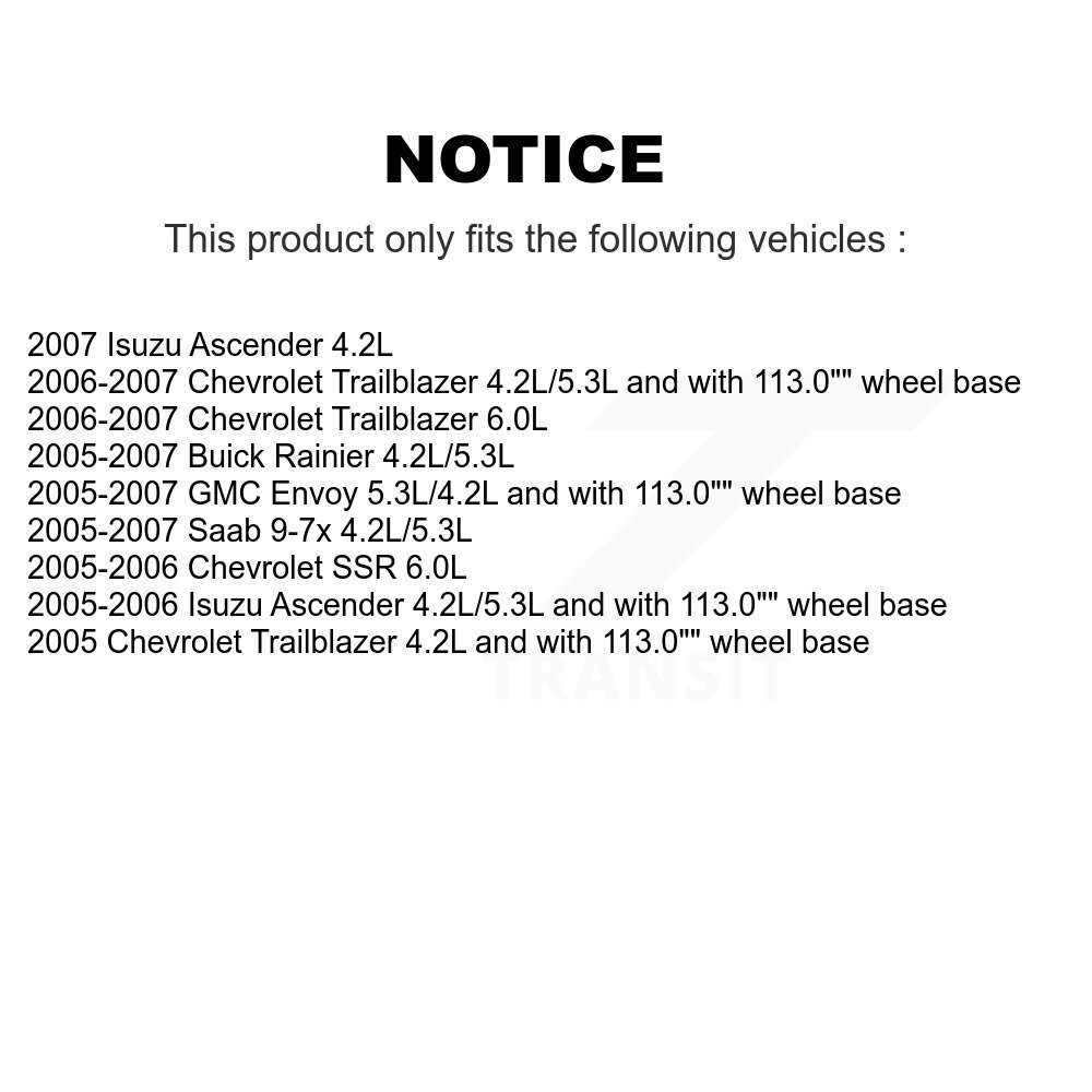 Fuel Pump Module Assembly AGY-00310271 For Chevrolet Trailblazer GMC Envoy - Image 2
