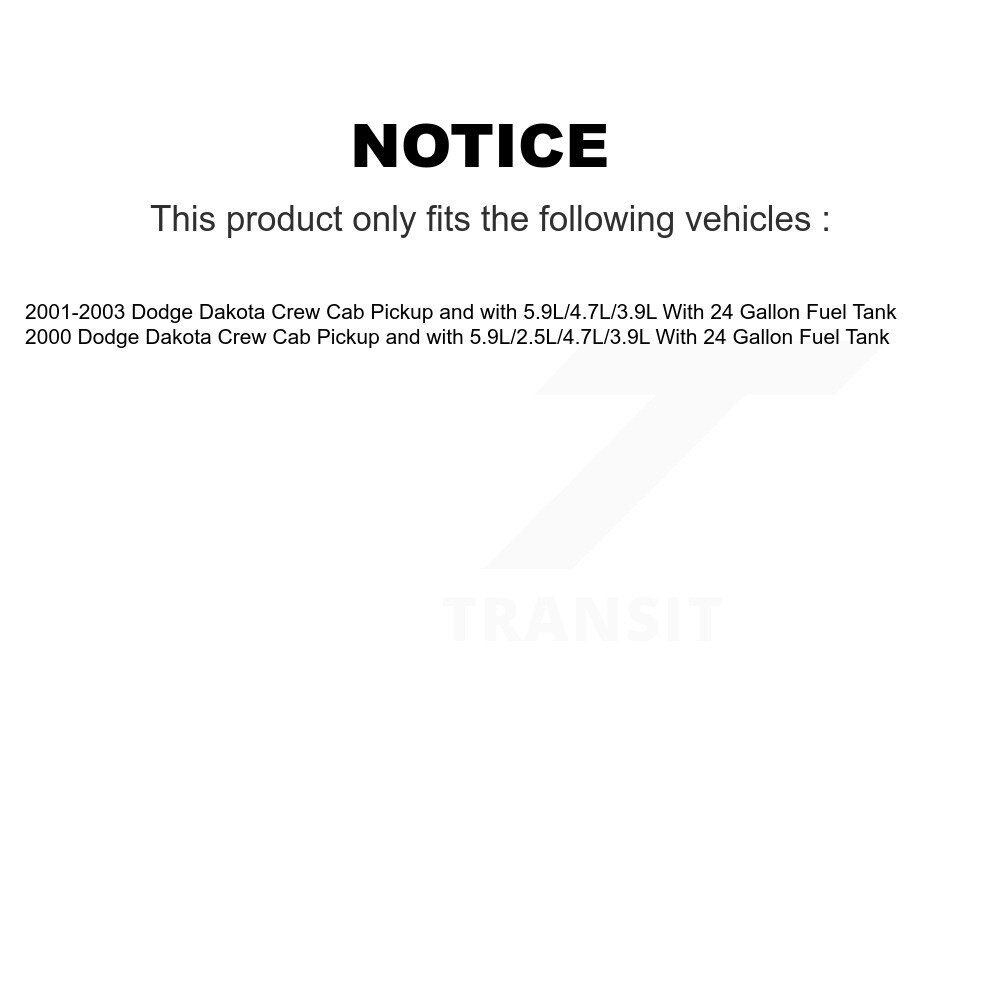 Fuel Pump Module Assembly AGY-00310392 For Dodge Dakota - Image 2