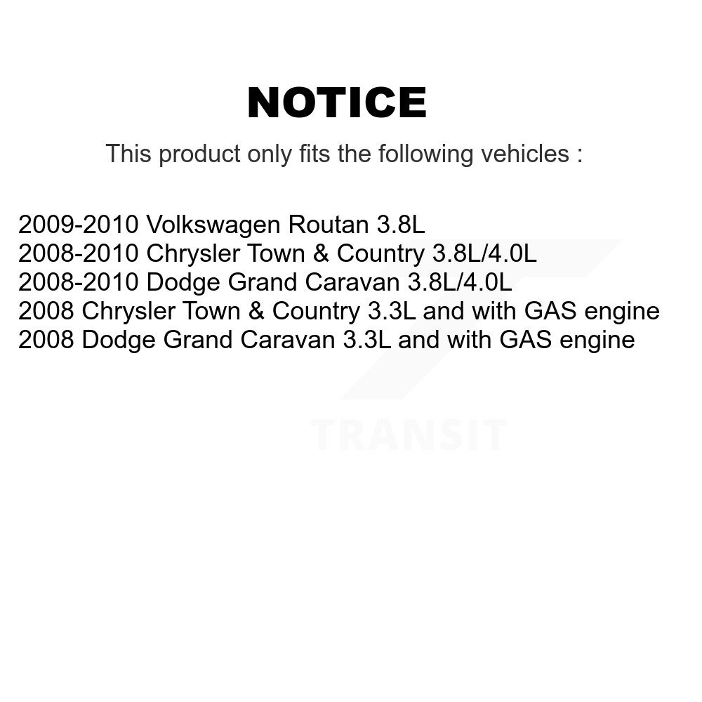 Fuel Pump Module Assembly AGY-00310433 For Dodge Grand Caravan Chrysler Town - Image 2
