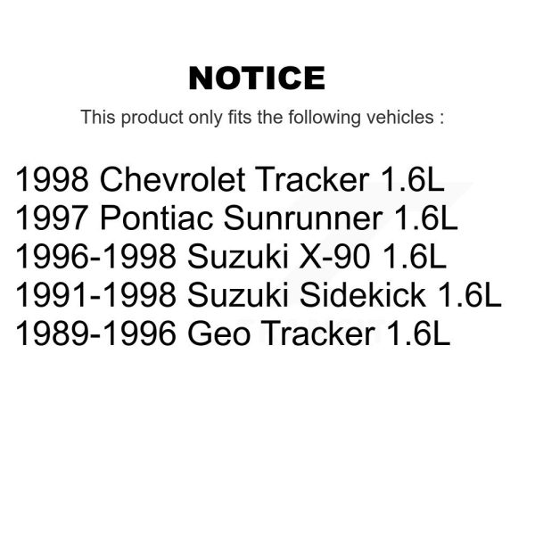 Fuel Pump Hanger Assembly AGY-00310440 For Tracker Suzuki Geo Sidekick X-90 - Image 2