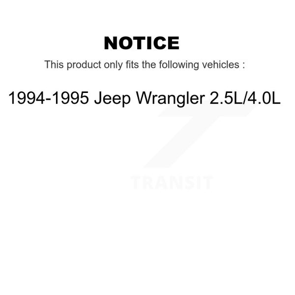 Fuel Pump Sender Assembly AGY-00310835 For 1994-1995 Jeep Wrangler 2.5L 4.0L - Image 2