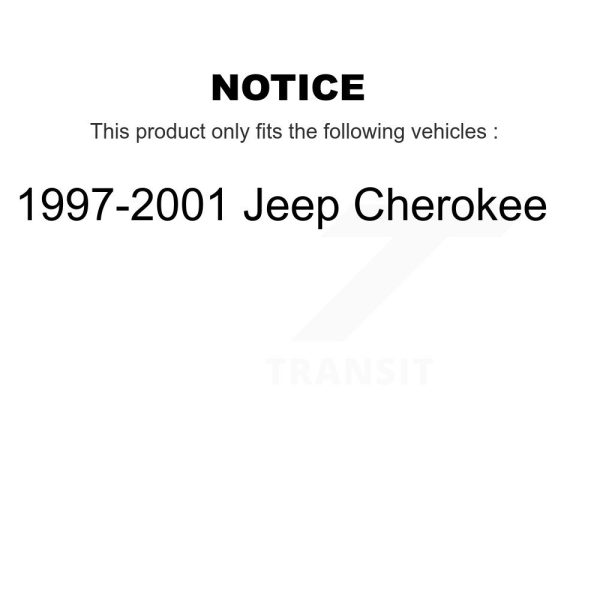 Fuel Tank Strap AGY-01110161 For 1997-2001 Jeep Cherokee - Image 2