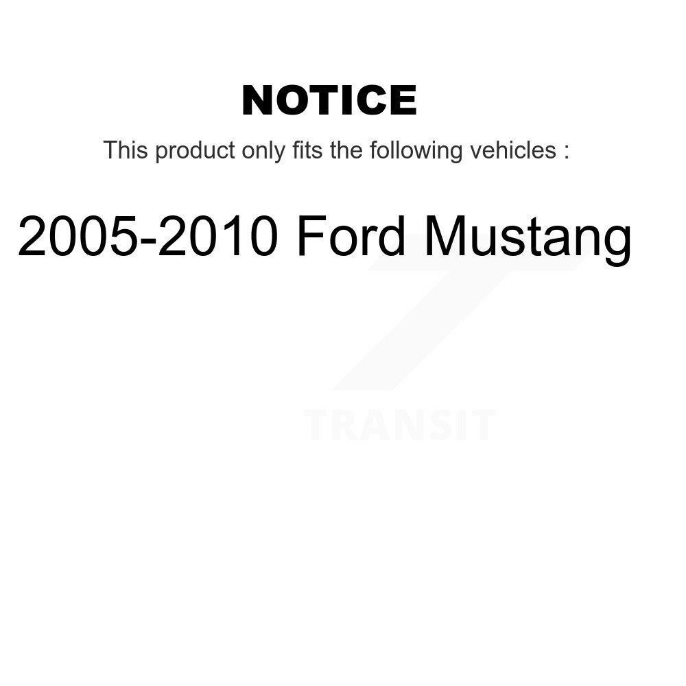 Fuel Tank Strap AGY-01110253 For 2005-2010 Ford Mustang - Image 2
