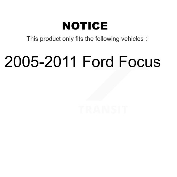 Fuel Tank Strap AGY-01110295 For 2005-2011 Ford Focus - Image 2
