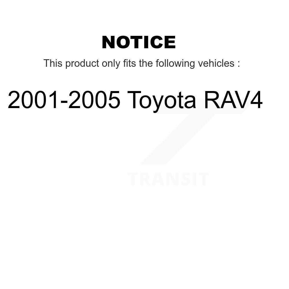 Fuel Tank Strap AGY-01110316 For 2001-2005 Toyota RAV4 - Image 2