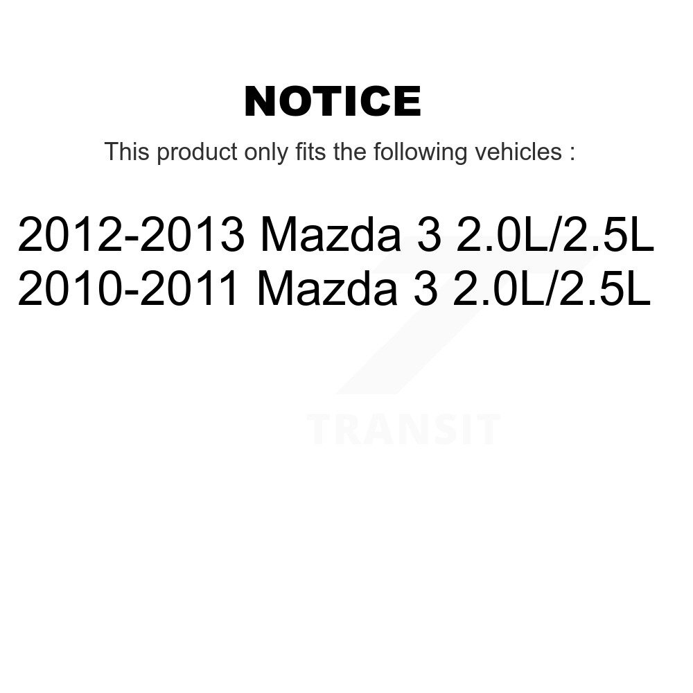 Fuel Pump Module Assembly AGY-4010742 For 2010-2013 Mazda 3 2.0L 2.5L - Image 2