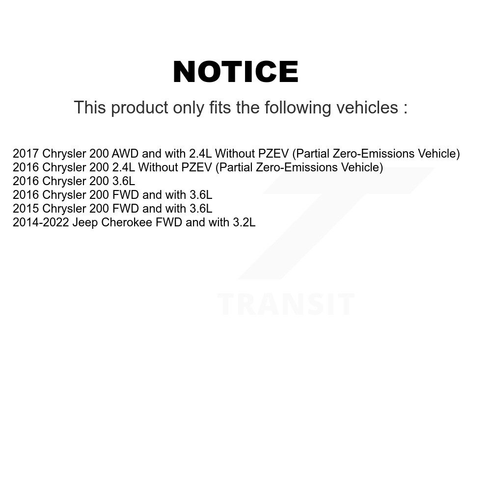 Fuel Pump Module Assembly AGY-4011474 For Jeep Cherokee Chrysler 200 - Image 2