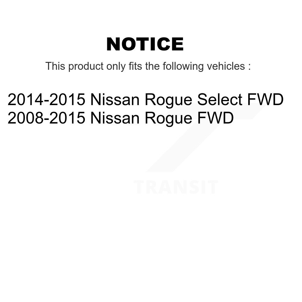 Fuel Tank Strap AGY-4040743 For Nissan Rogue Select FWD - Image 2