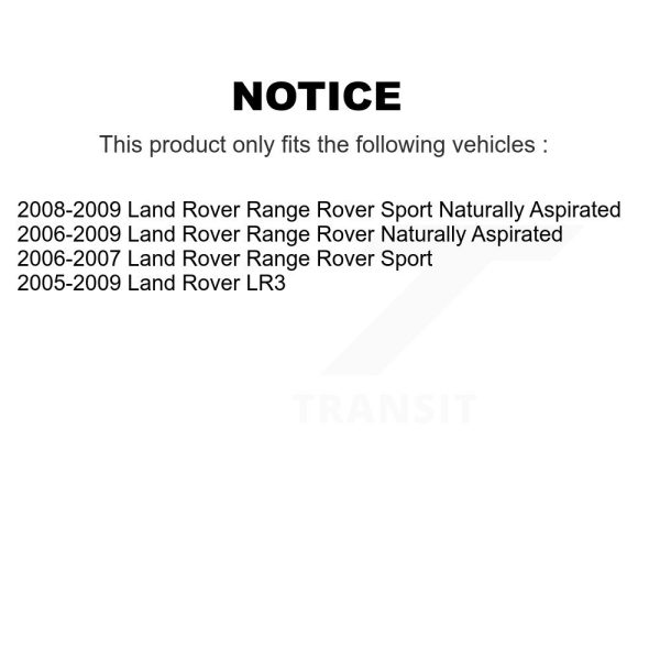 [Front] Ceramic Disc Brake Pads CMX-D1098 For Land Rover LR3 Range Sport - Image 2