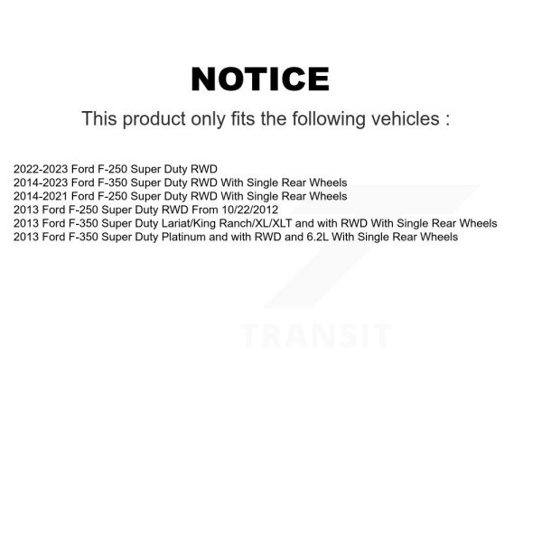 [Front] Disc Brake Rotor Hub Assembly DS1-681778 For Ford F-350 Super Duty F-250 - Image 2