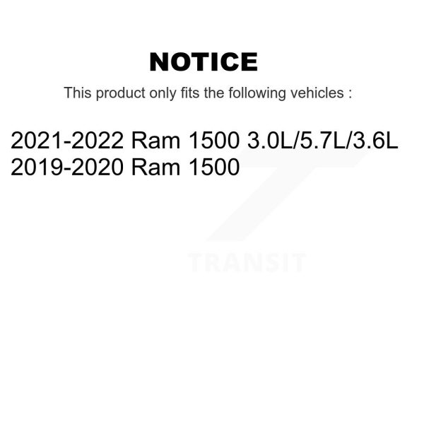 [Front] Disc Brake Rotor DS1-782430 For Ram 1500 - Image 2