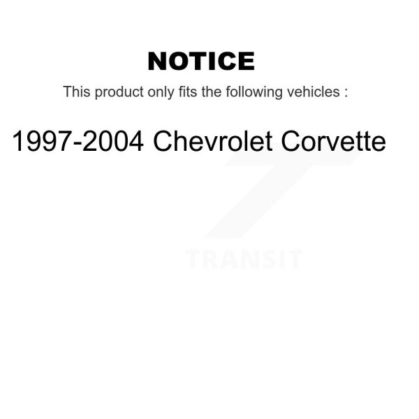 [Rear Left] Disc Brake Rotor GCR-56702 For 1997-2004 Chevrolet Corvette - Image 2