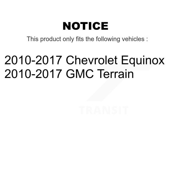 [Rear] Disc Brake Rotor GCR-580763 For 2010-2017 Chevrolet Equinox GMC Terrain - Image 2