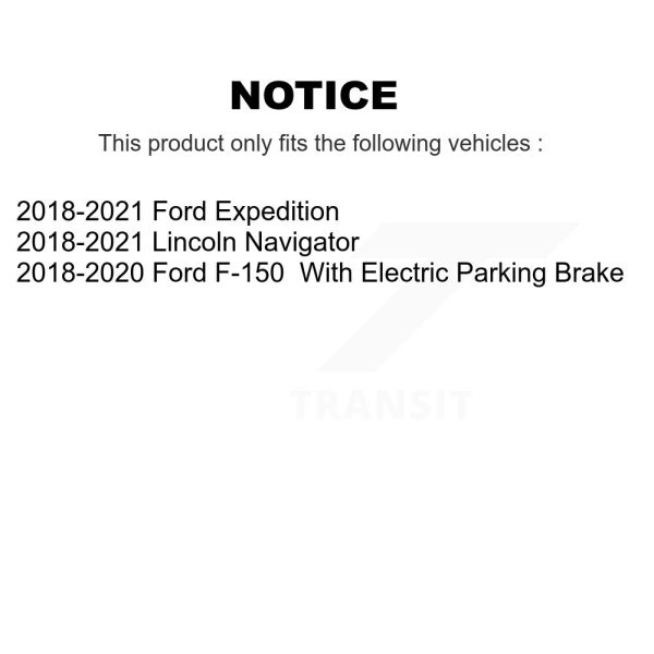 [Rear] Disc Brake Rotor GCR-682263 For Ford F-150 Expedition Lincoln Navigator - Image 2