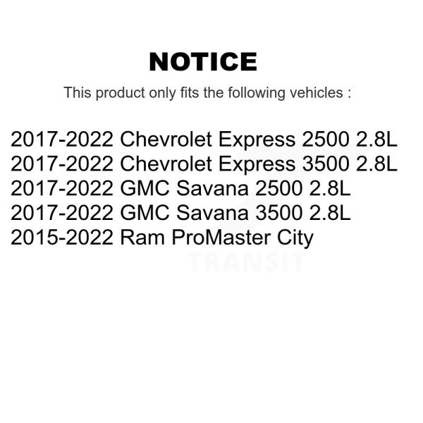 [Main Drive] Serpentine Belt KBR-5061062 For GMC Chevrolet Savana 2500 Express - Image 2
