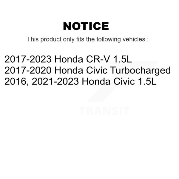 [Main Drive] Serpentine Belt KBR-A070673 For Honda Civic CR-V - Image 2