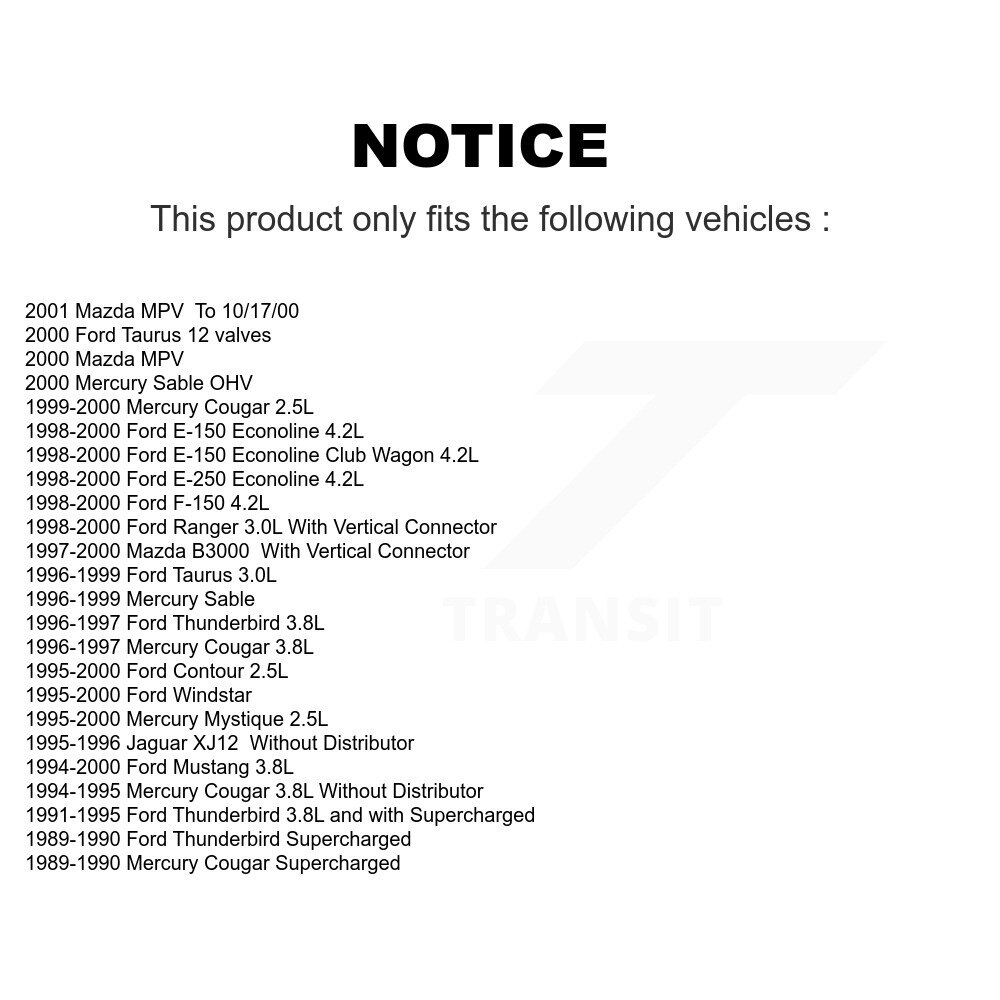 Ignition Coil MPS-MD488 For Ford F-150 Mustang Ranger Taurus Windstar Mercury - Image 2