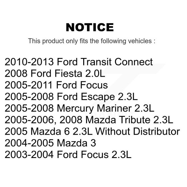 Ignition Coil MPS-MD505 For Ford Focus Escape Mazda Transit Connect 3 Tribute - Image 2