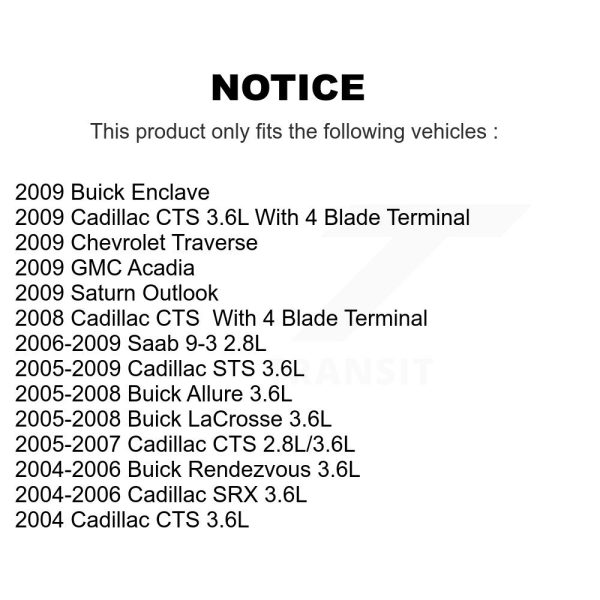 Ignition Coil MPS-MF375 For Buick LaCrosse Cadillac CTS Allure Rendezvous 9-3 - Image 2