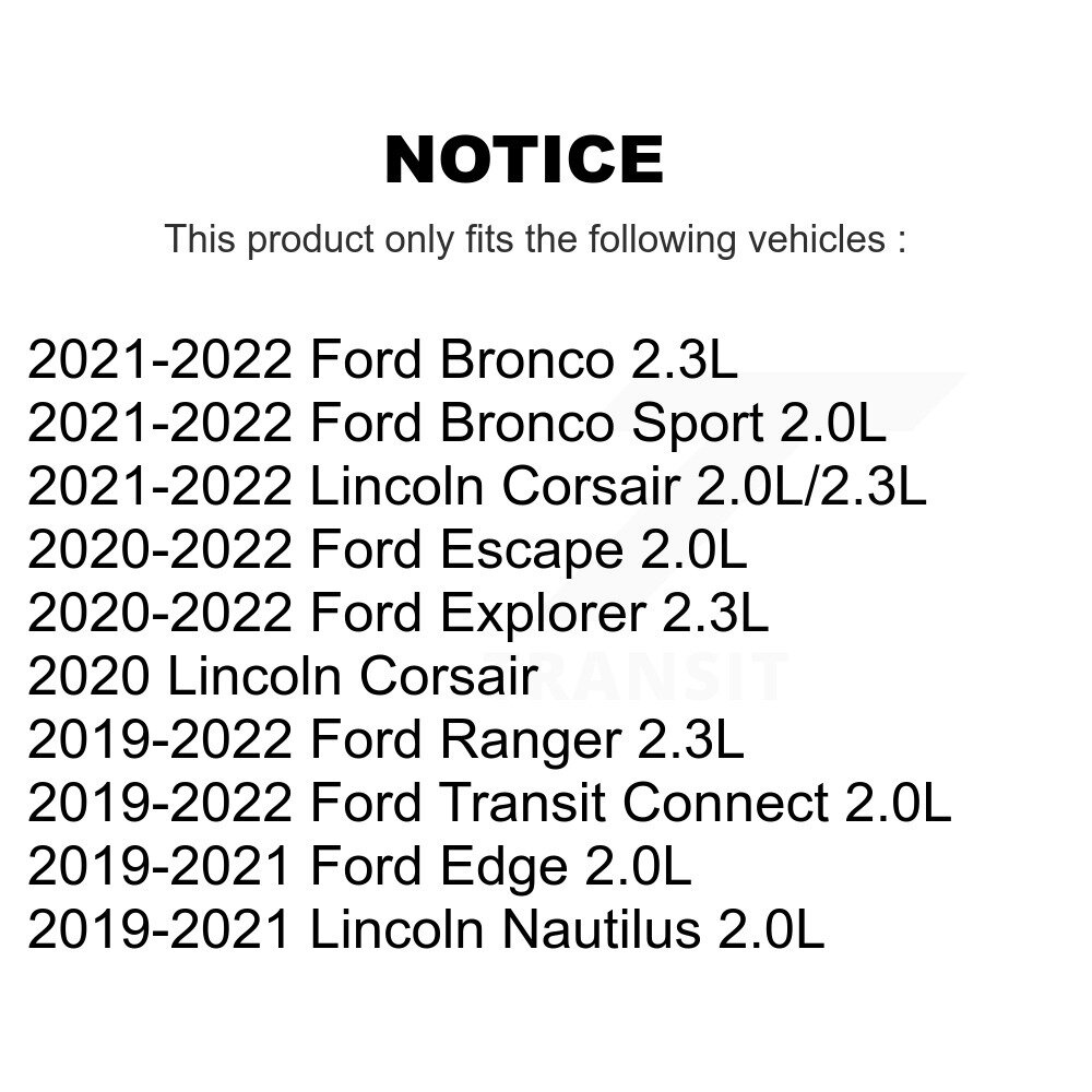 Ignition Coil MPS-MF855 For Ford Escape Explorer Edge Ranger Bronco Sport - Image 2