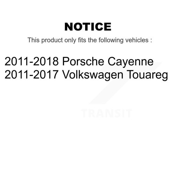 [Rear] Parking Brake Shoe NB-987B For Volkswagen Touareg Porsche Cayenne - Image 2