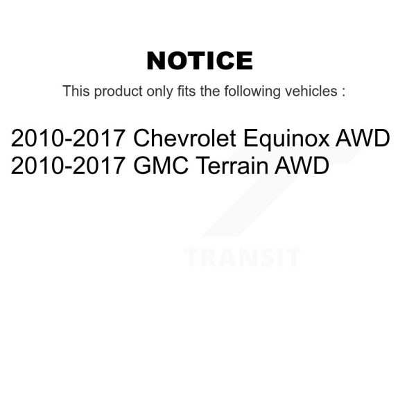 [Rear Left] CV Axle Shaft NCV-GM10072 For Chevrolet Equinox GMC Terrain AWD - Image 2